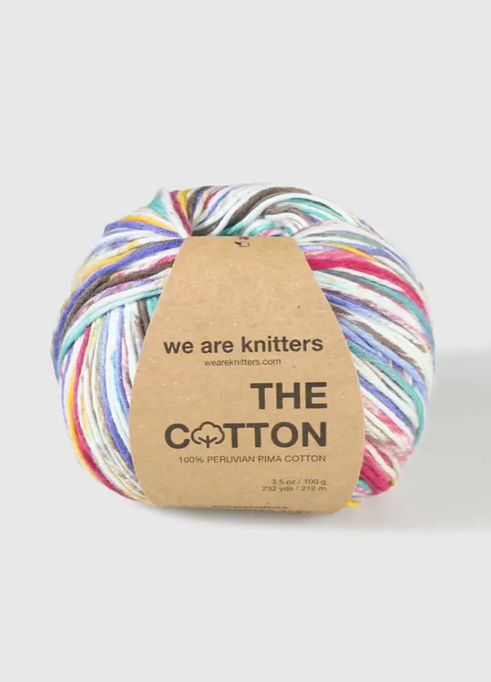 We Are Knitters Pima Cotton The Hand Painted Sprinkle| DK|Cotton