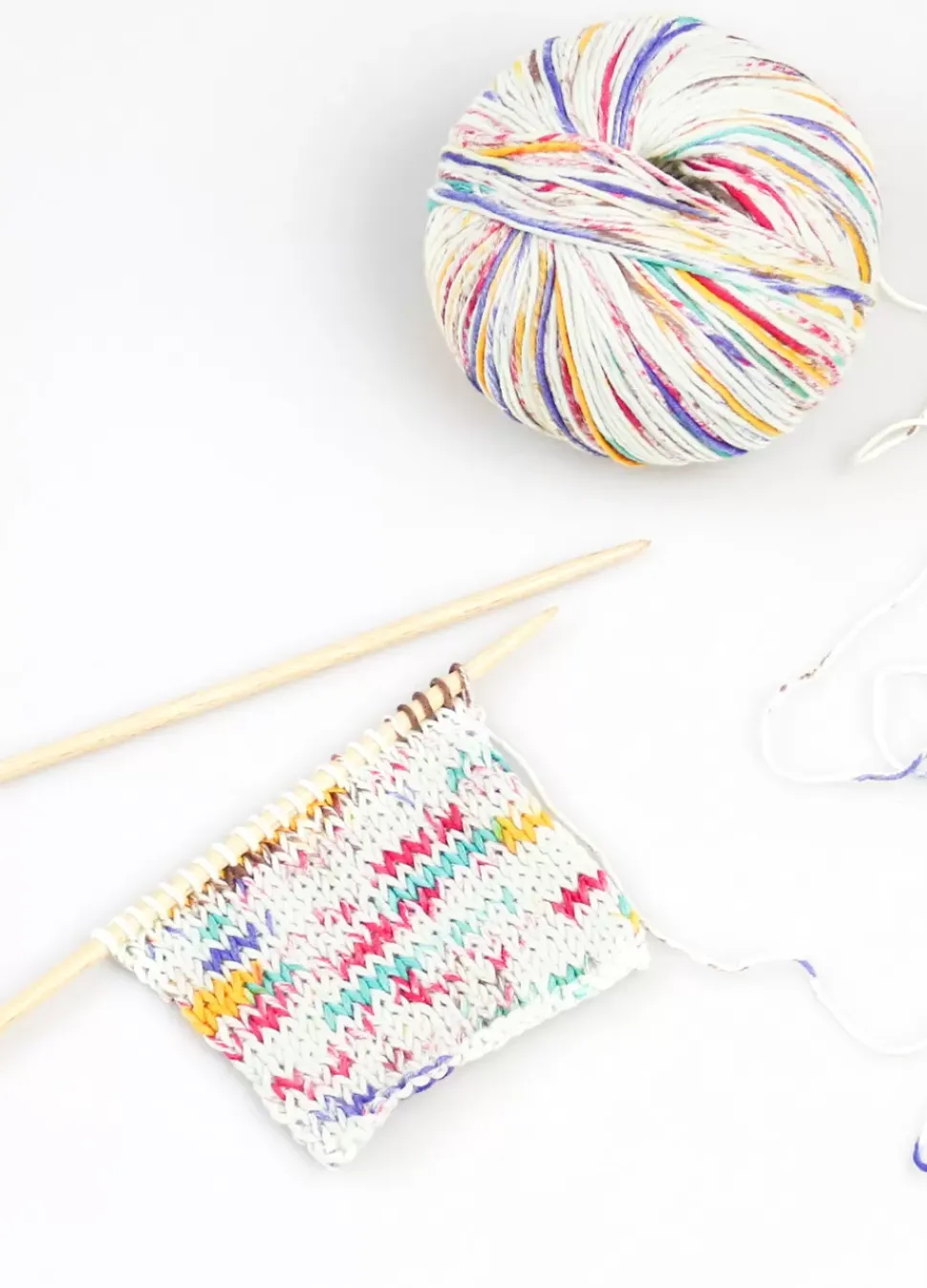 We Are Knitters Pima Cotton The Hand Painted Sprinkle| DK|Cotton