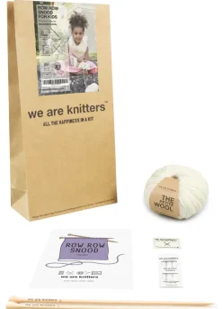 We Are Knitters Row Row Snood For Kids Kit| Accessories|Snoods