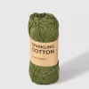 We Are Knitters Sparkling Cotton Moss Green - Last Units| DK|Cotton