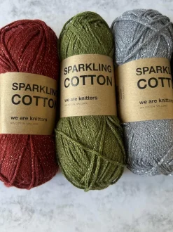 We Are Knitters Sparkling Cotton Moss Green - Last Units| DK|Cotton