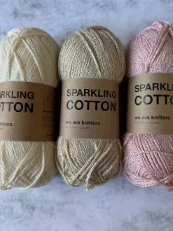 We Are Knitters Sparkling Cotton Oatmeal - Last Units| DK|Cotton