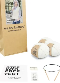 We Are Knitters Step Into Prep Vest x @knitatude Kit| Knitatude|Cardigan & Vests