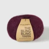 We Are Knitters The Bling Bling Yarn Bordeaux| Fingering / Sock|Mohair