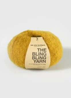 We Are Knitters The Bling Bling Yarn Ochre| Fingering / Sock|Mohair