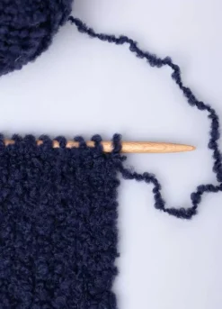 We Are Knitters The Boucle Cloud Yarn Blue Rey| DK|Merino