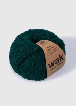 We Are Knitters The Boucle Cloud Yarn Forest Green| DK|Merino