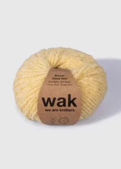 We Are Knitters The Boucle Cloud Yarn Gen Z Yellow| DK|Merino