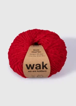 We Are Knitters The Boucle Cloud Yarn Poppy Red| DK|Merino