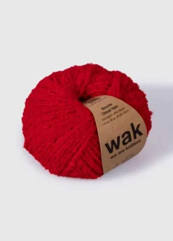 We Are Knitters The Boucle Cloud Yarn Poppy Red| DK|Merino