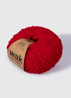We Are Knitters The Boucle Cloud Yarn Poppy Red| DK|Merino