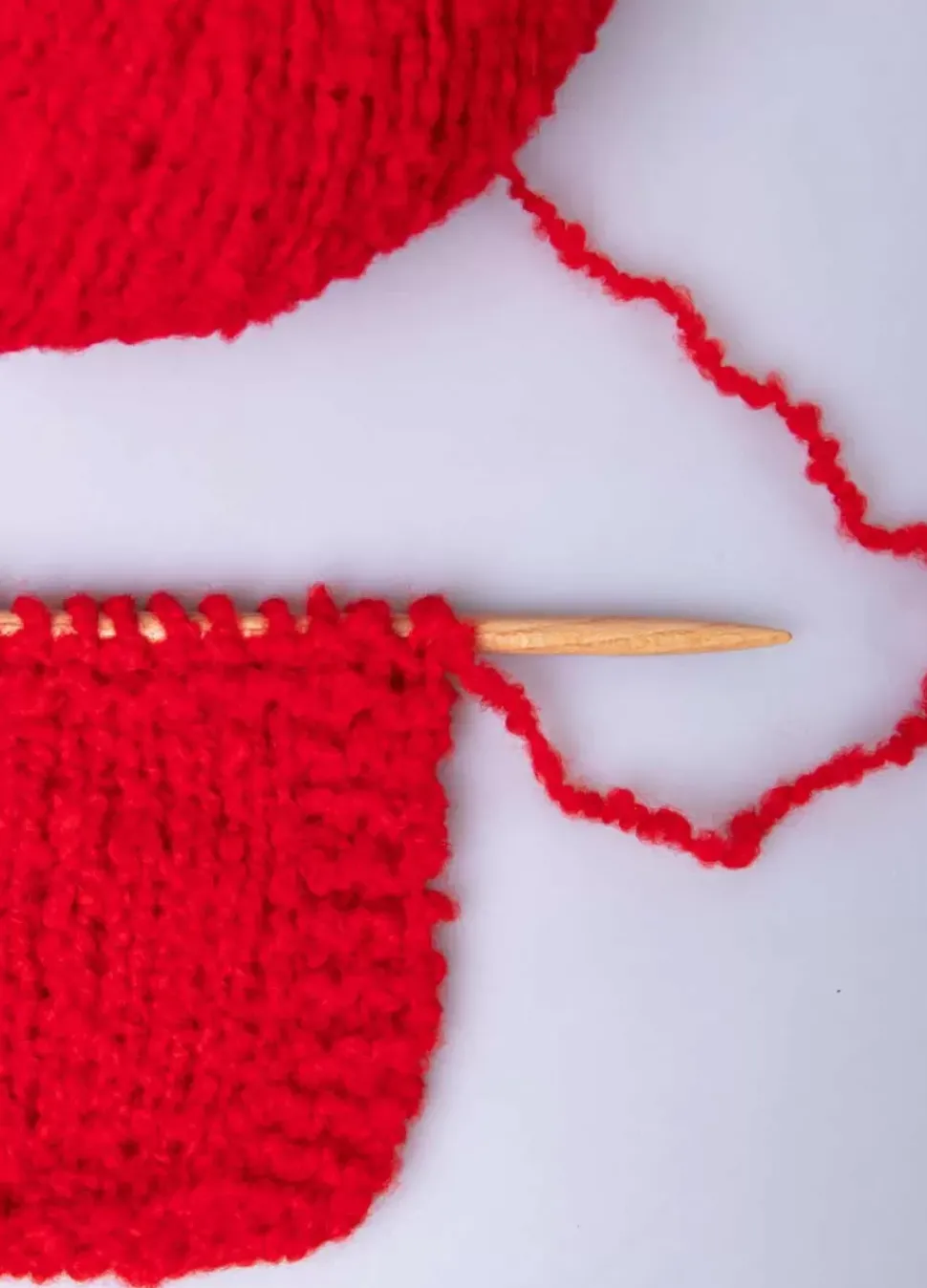 We Are Knitters The Boucle Cloud Yarn Poppy Red| DK|Merino