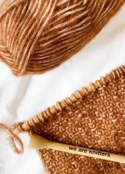 We Are Knitters The Double Trouble Yarn Brown| DK|Alpaca