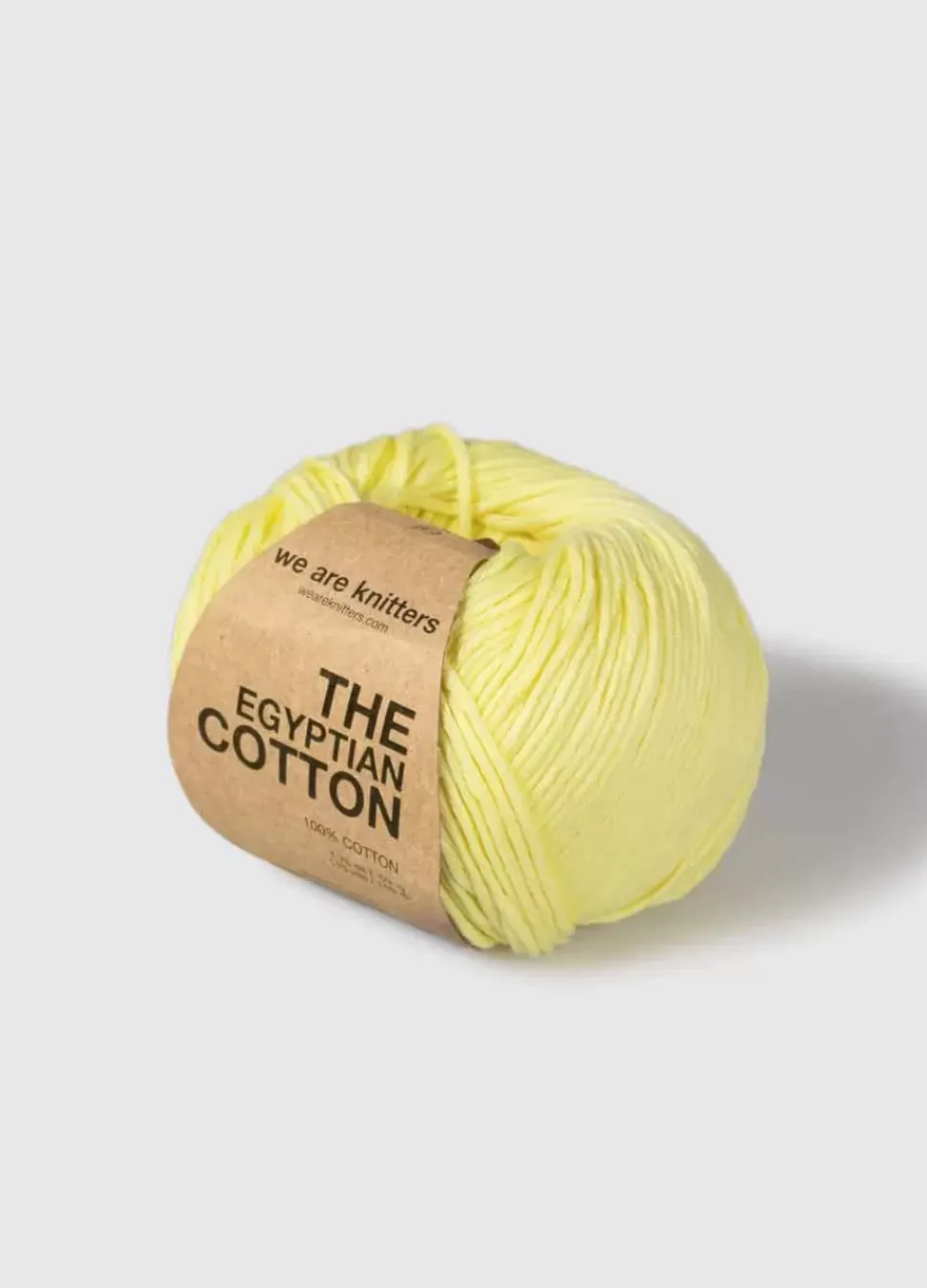 We Are Knitters The Egyptian Cotton Lemon - Last Units| DK|Cotton