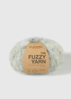 We Are Knitters The Fuzzy Yarn Marbled Glacial Green| Fingering / Sock|Alpaca