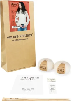 We Are Knitters The go to Sweater x Krysten Ritter Kit| Cardigan & Vests|Sweaters