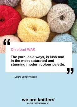 We Are Knitters The Mellow Blanket x @morganem2 Kit| Morgane Matthieu|Home & Decor