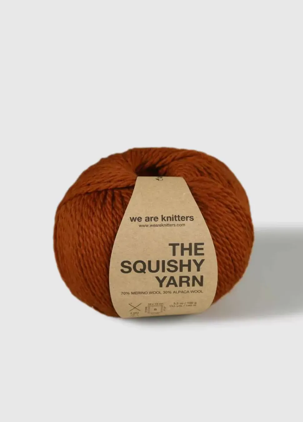 We Are Knitters The Squishy Yarn Cinnamon| Bulky|Merino