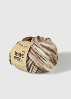 We Are Knitters The Wave Wool Brown Tie Dye| Bulky|Ool