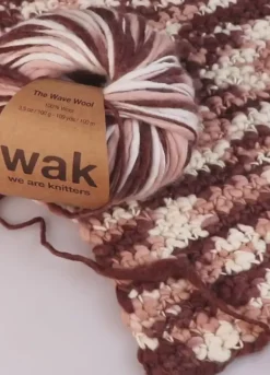 We Are Knitters The Wave Wool Brown Tie Dye| Bulky|Ool