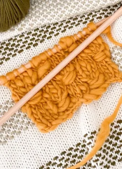 We Are Knitters The Wave Wool Mustard| Bulky|Ool