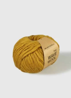 We Are Knitters The Wave Wool Mustard| Bulky|Ool