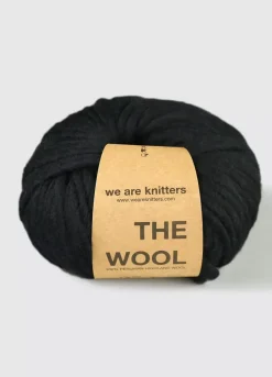 We Are Knitters The Wool Black| Super Bulky|Ool