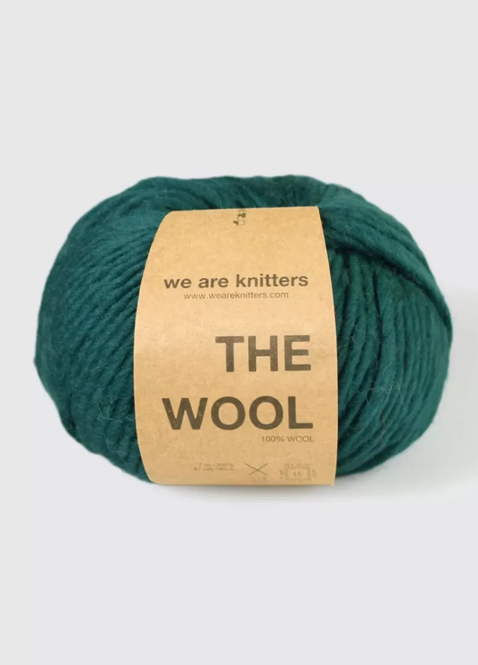 We Are Knitters The Wool Forest Green| Super Bulky|Ool