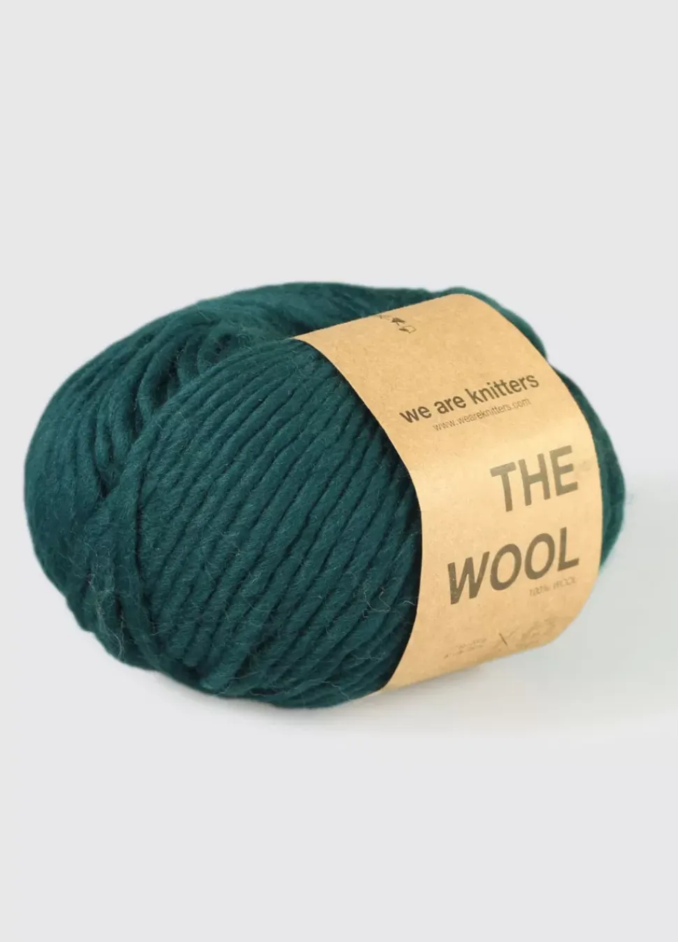 We Are Knitters The Wool Forest Green| Super Bulky|Ool
