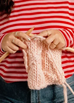 We Are Knitters The Wool Millennial Pink| Super Bulky|Ool