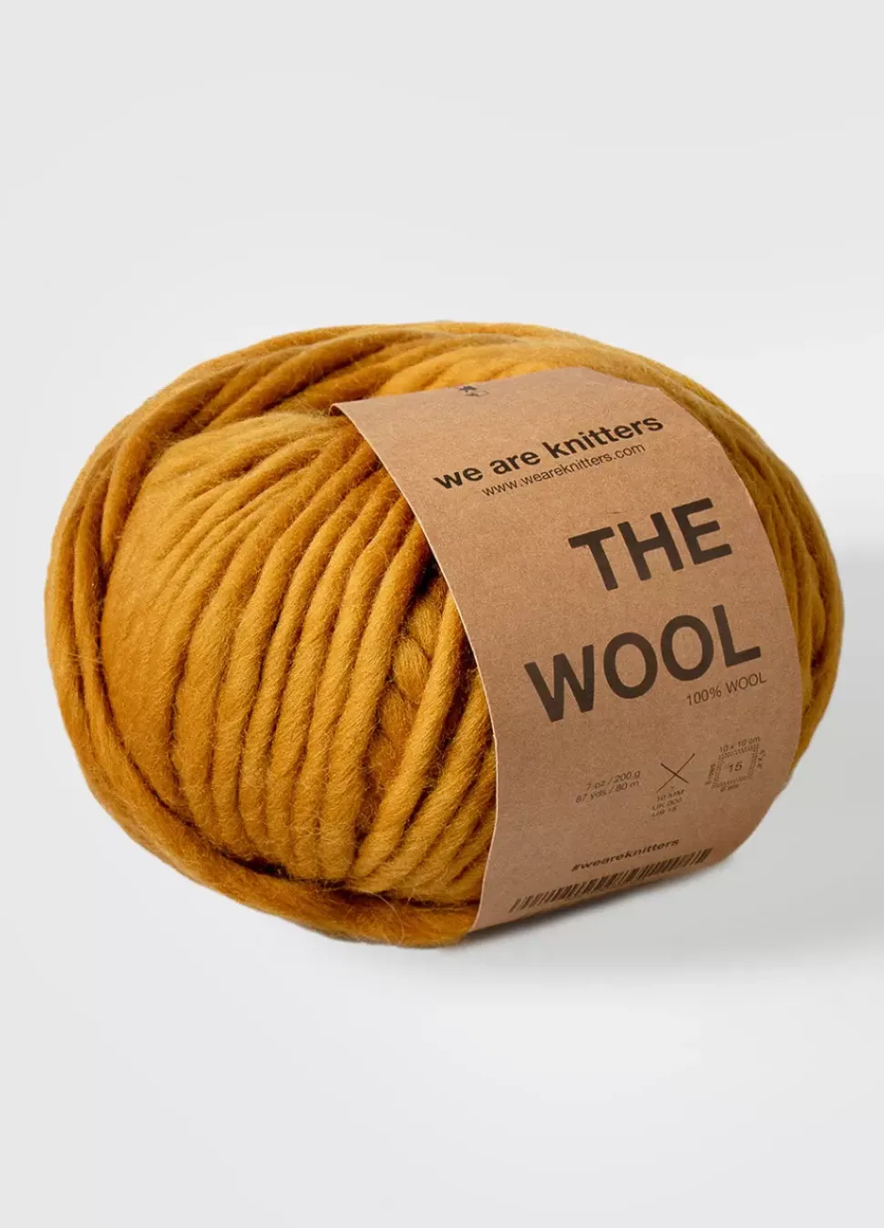 We Are Knitters The Wool Ochre| Super Bulky|Ool