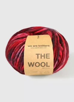 We Are Knitters The Wool Sprinkle Bordeaux| Super Bulky|Ool