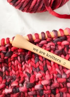 We Are Knitters The Wool Sprinkle Bordeaux| Super Bulky|Ool