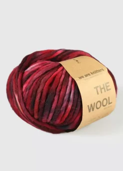 We Are Knitters The Wool Sprinkle Bordeaux| Super Bulky|Ool