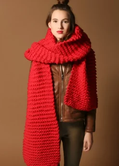 We Are Knitters Unique Scarf Kit| Accessories|Cardigan & Vests