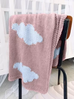 We Are Knitters Up In The Air Blanket Kit| Home & Decor|Blankets