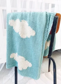We Are Knitters Up In The Air Blanket Kit| Home & Decor|Blankets