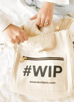 We Are Knitters #WIP Bag| Crochet Tools