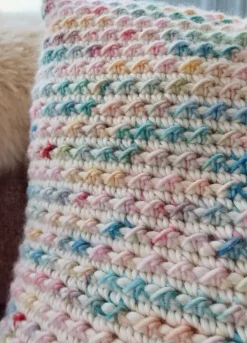 We Are Knitters Woodfield Throw Pillow x @twoofwands Kit| Two Of Wands